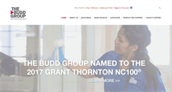 Desktop Screenshot of buddgroup.com